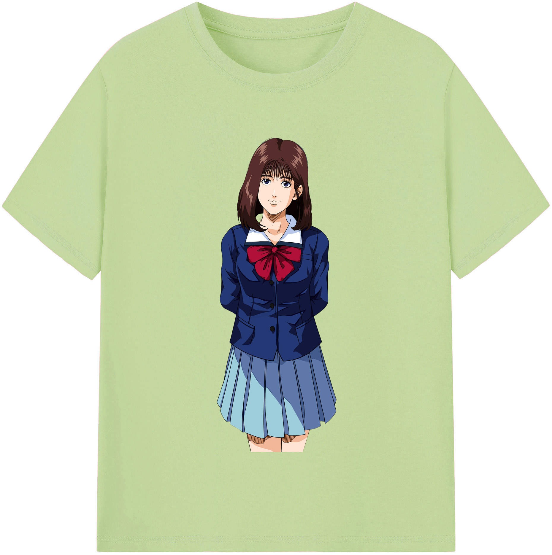SLAM DUNK／スラムダンク 綿100％半袖Tシャツ（フロントプリント）
